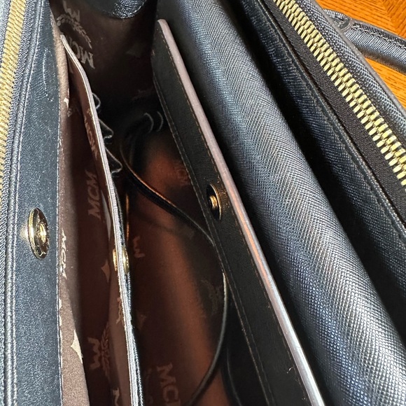 MCM Leather Top Handle Bag - Picture 11 of 14